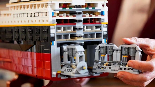 Lego-მ წარმოადგინა ახალი რეკორდსმენი კრებული "HMS Titanic" 9090 ნაწილისგან